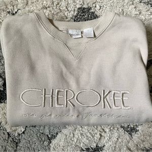 Cherokee Sweatshirt Size S